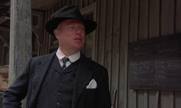 Kevin Tighe, in character, in the movie "Matewan"