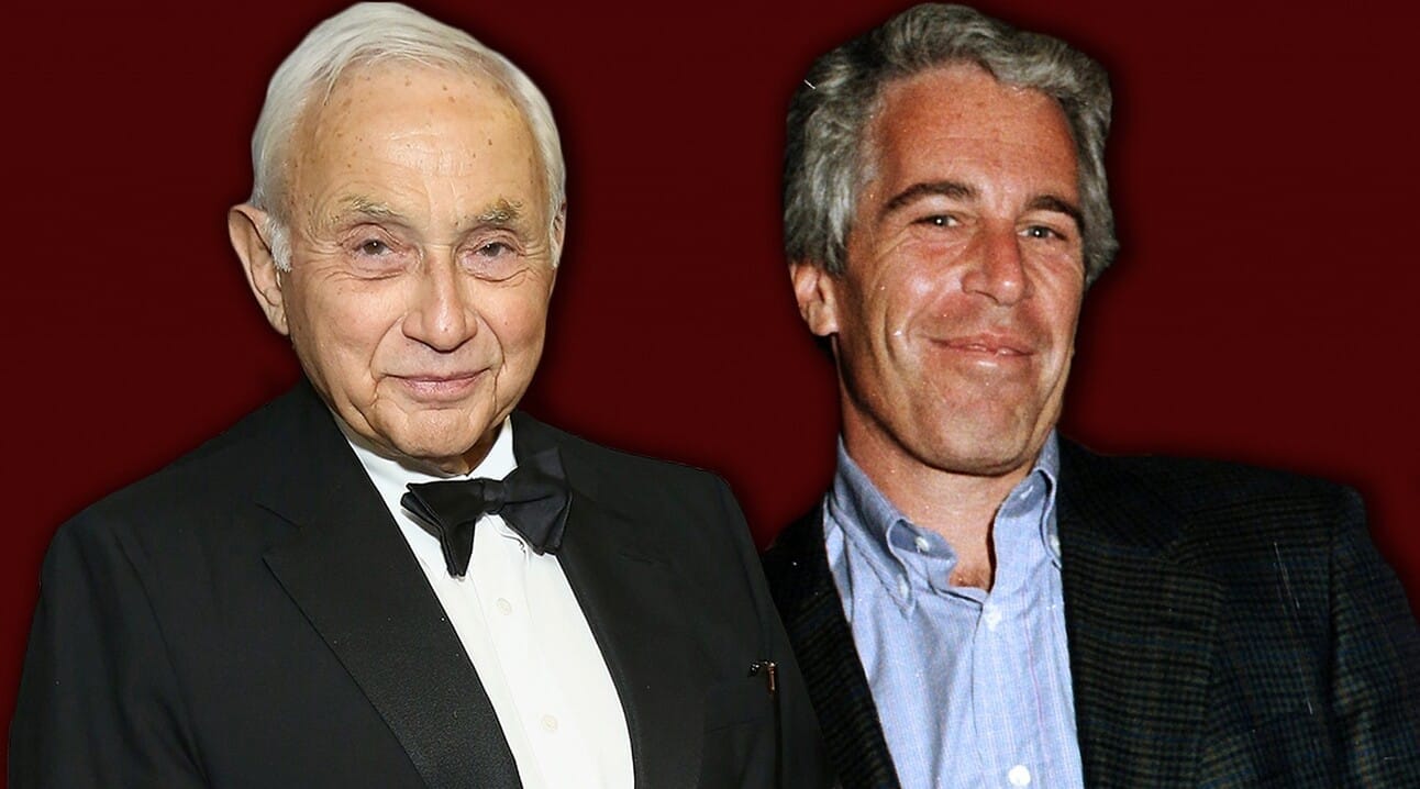 This is alt text for Les Wexner and Jeffrey Epstein