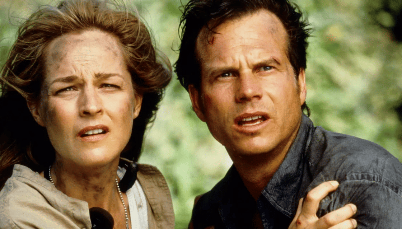 Helen Hunt and Bill Paxton from "Twister"
