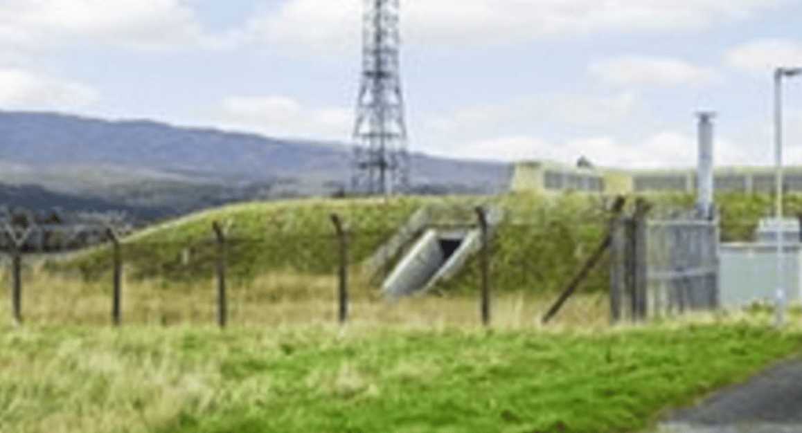 Nuclear bunker entrance
