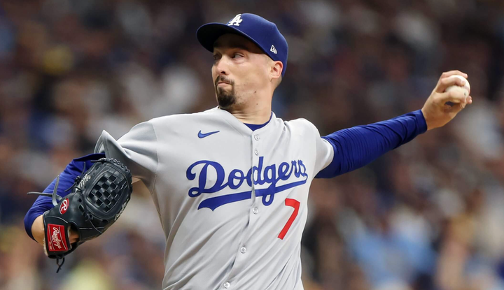 Blake Snell pitching