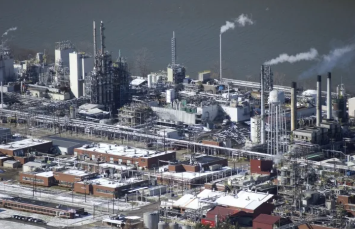 The DuPont Chemical Plant in Washington, West Virginia 